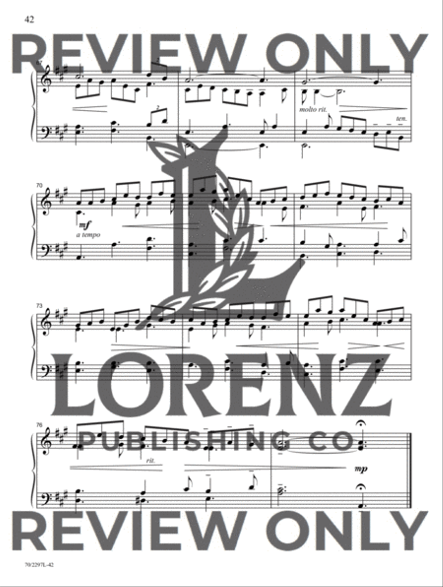 I Surrender All Piano Solo scores gallery preview page 19