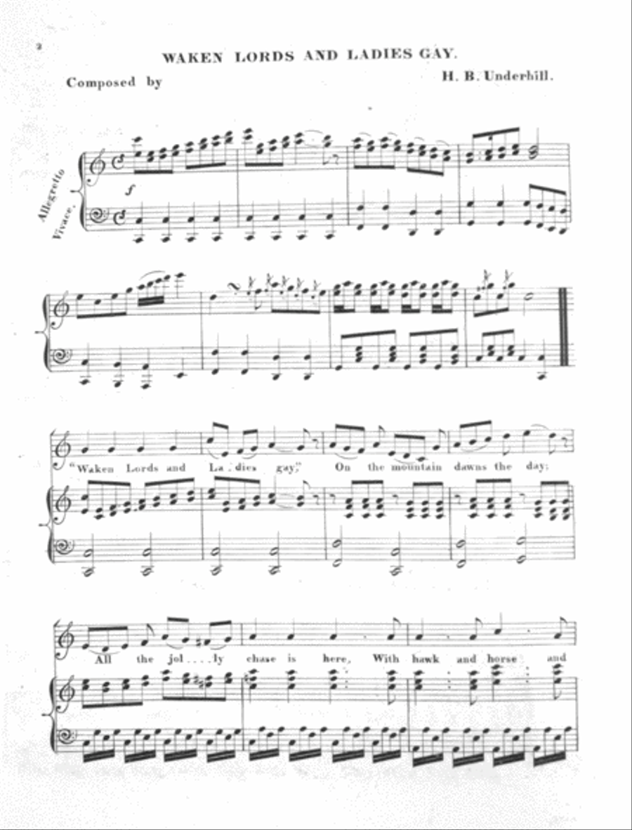 Waken Lords and Ladies Gay Voice scores gallery preview page 2
