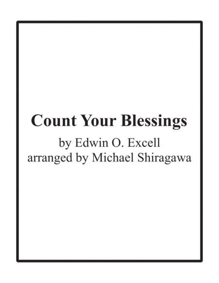 Count Your Blessings - Trombone/Euphonium image number null