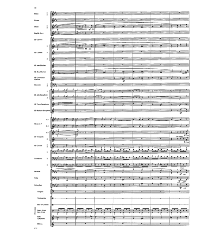 Funiculi, Funicula Concert Band scores gallery preview page 9