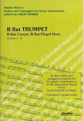 Book cover for Scales and Arpeggios for Trumpet