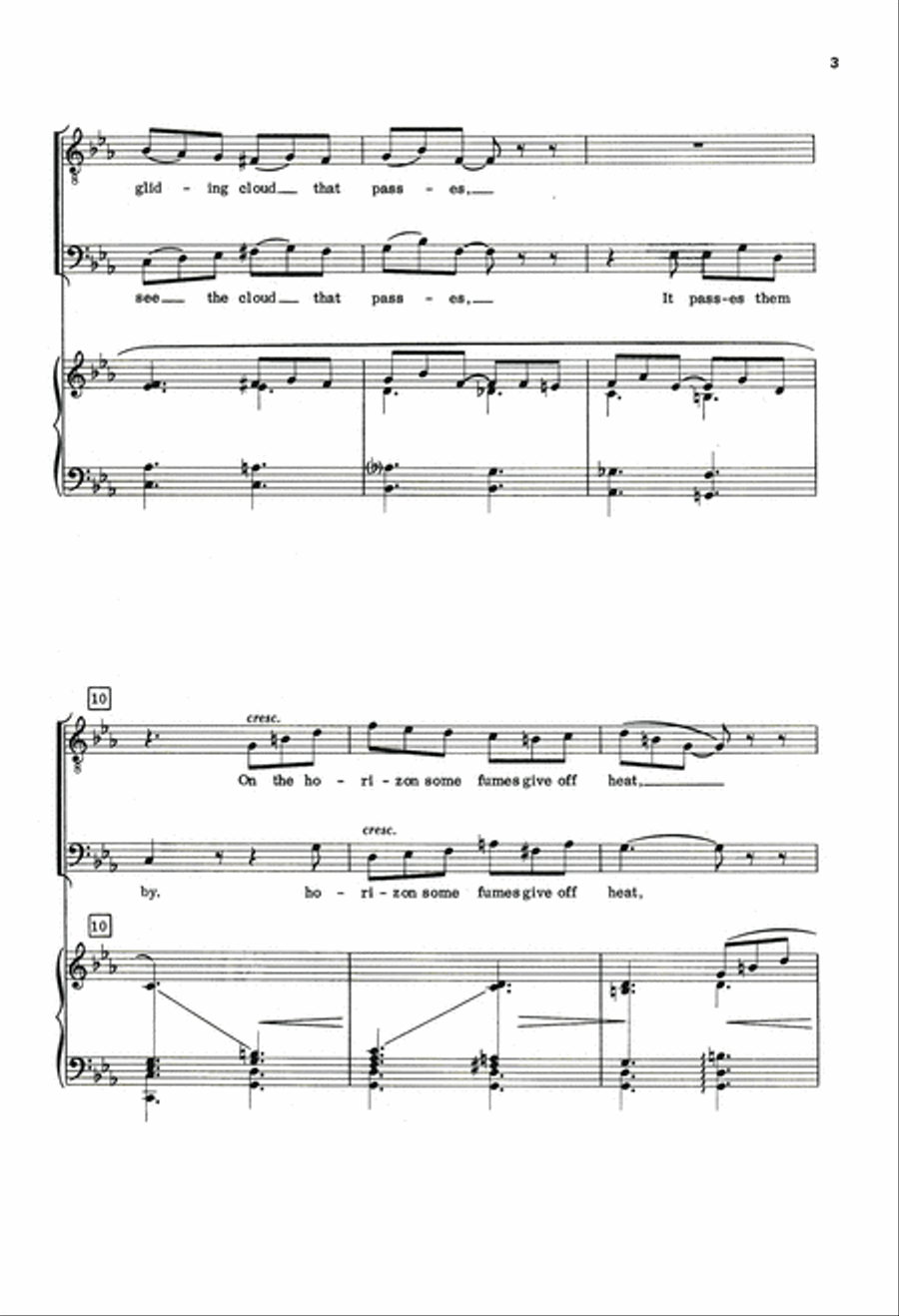 At The Water's Edge 4-Part scores gallery preview page 3