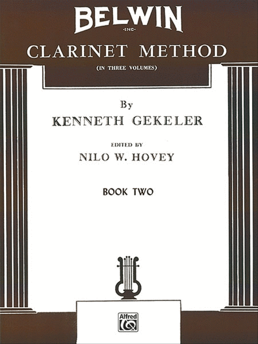 Belwin Clarinet Method, Book 2 Clarinet scores gallery preview page 1