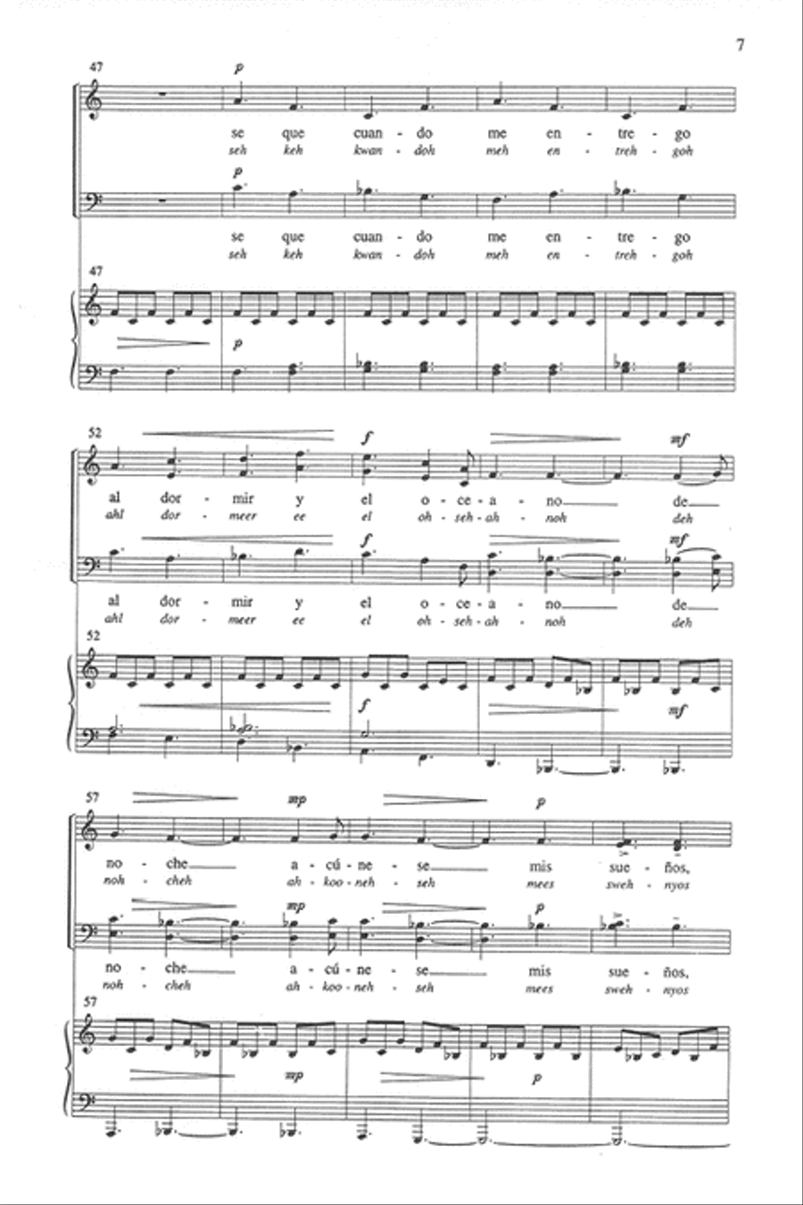 Portones abiertos y rostros brillantes 4-Part scores gallery preview page 6