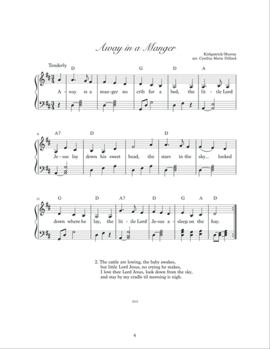 Best Book of Christmas Carols - Piano edition Voice scores gallery preview page 4