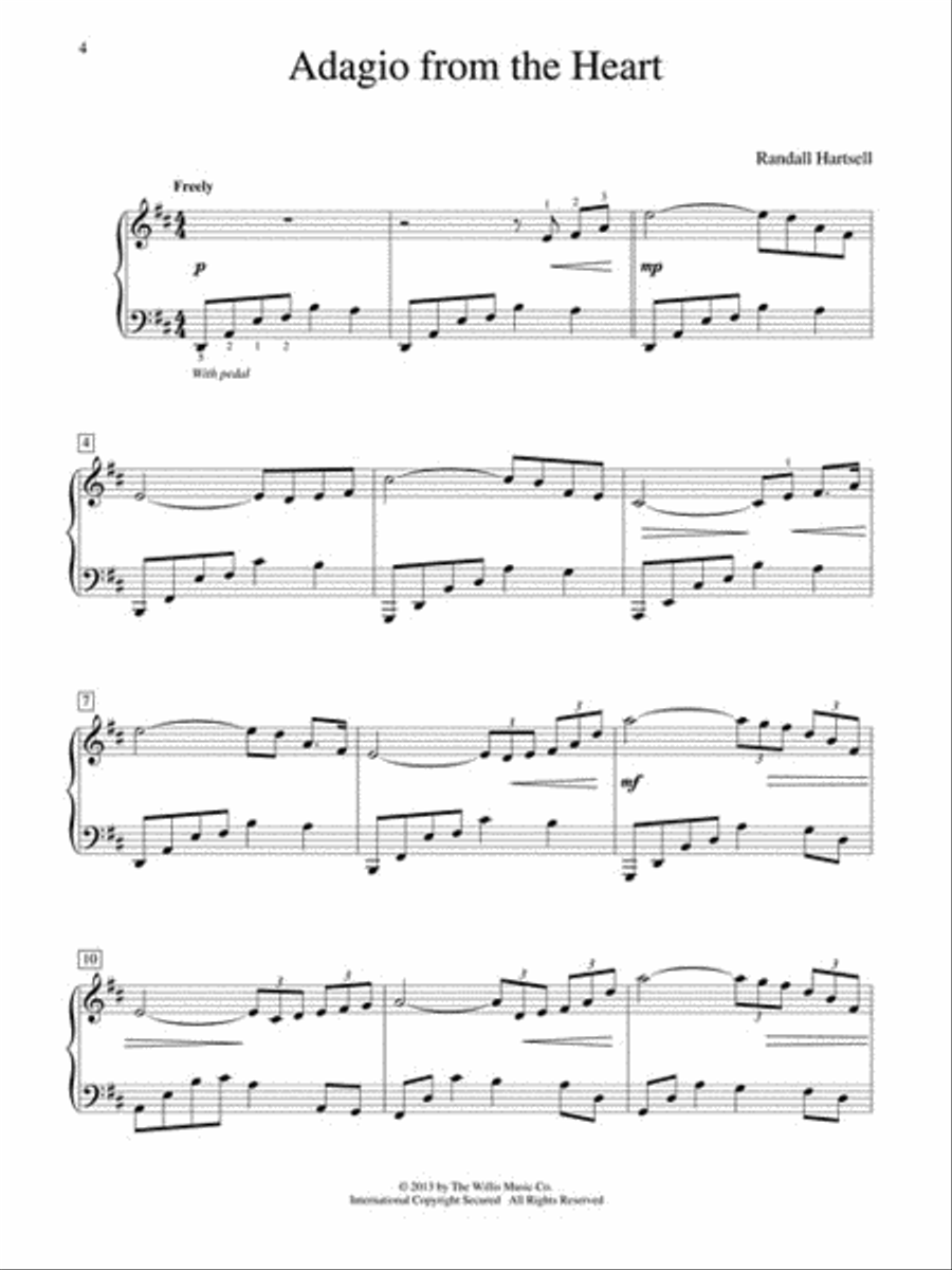 Wedding Creations Piano Solo scores gallery preview page 3