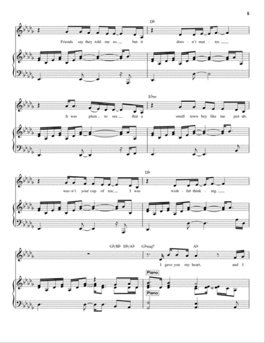 Sail On Piano scores gallery preview page 5