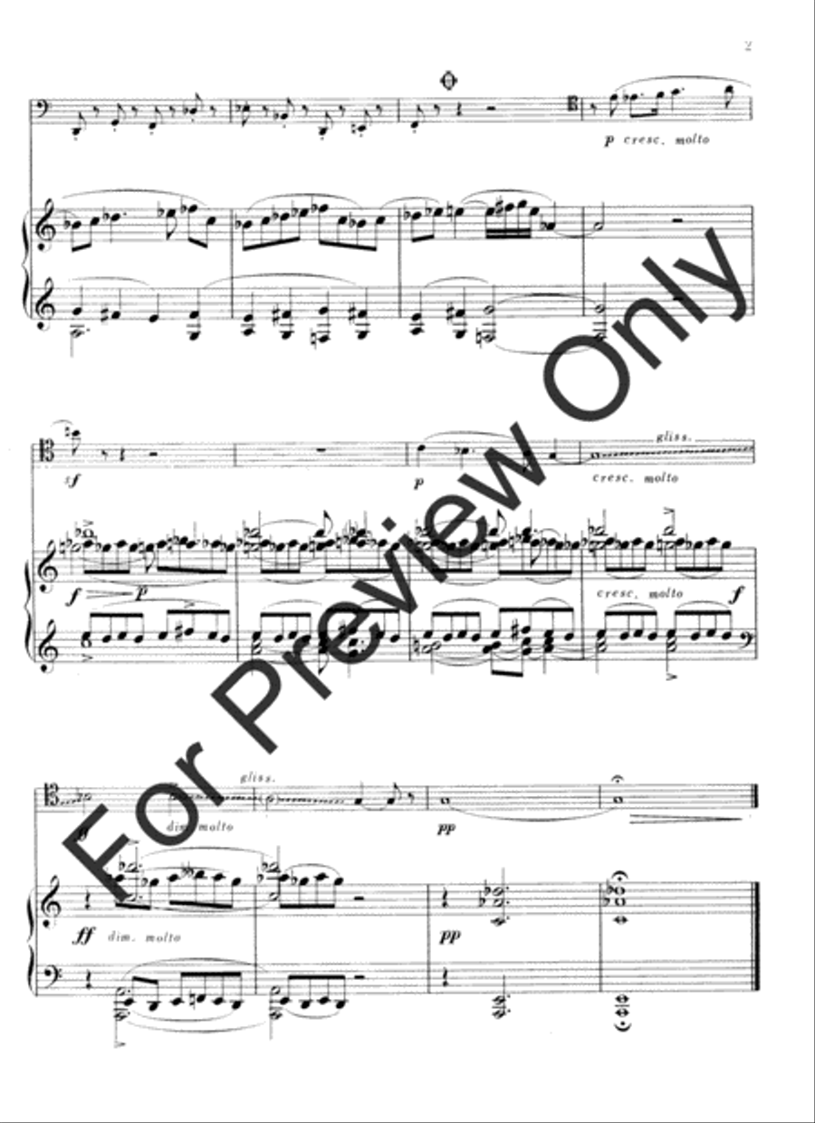 Arioso Trombone scores gallery preview page 5