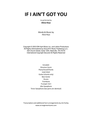 Book cover for If I Ain't Got You