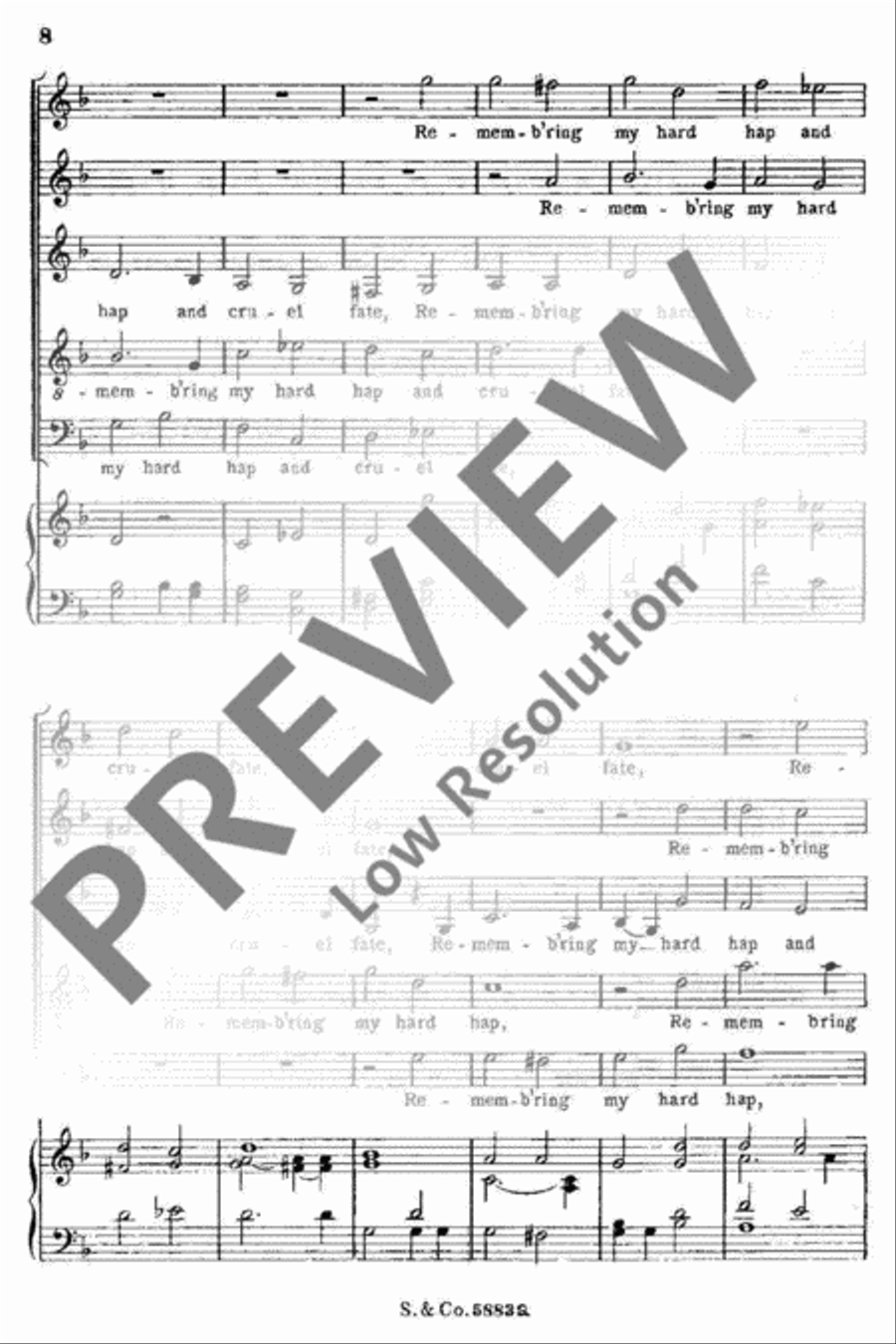 The Nightingale The Nightingale SSATB scores gallery preview page 9
