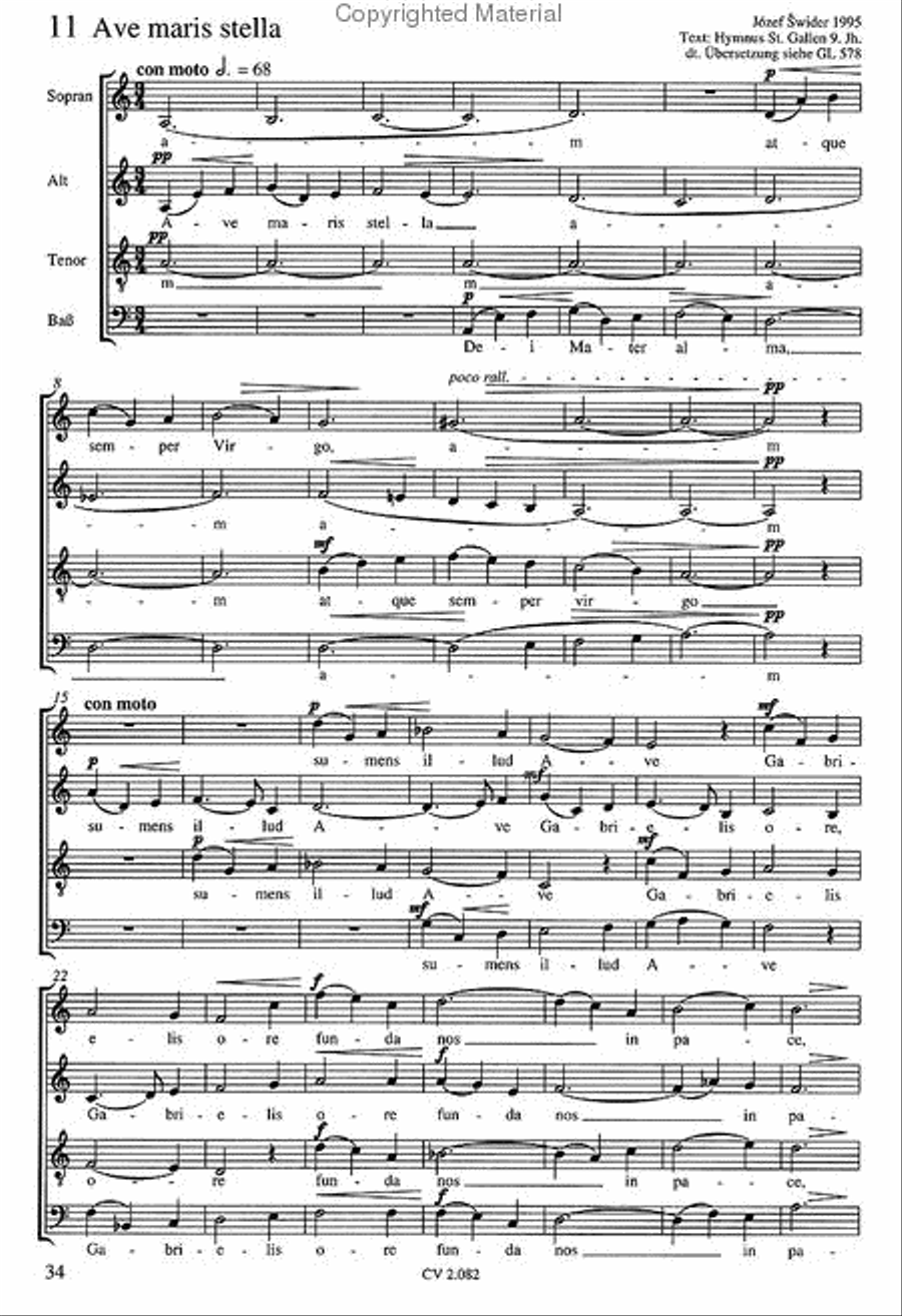 Chorbuch Advent Choir scores gallery preview page 3