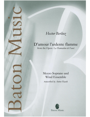 Book cover for D'amour l'ardente flamme