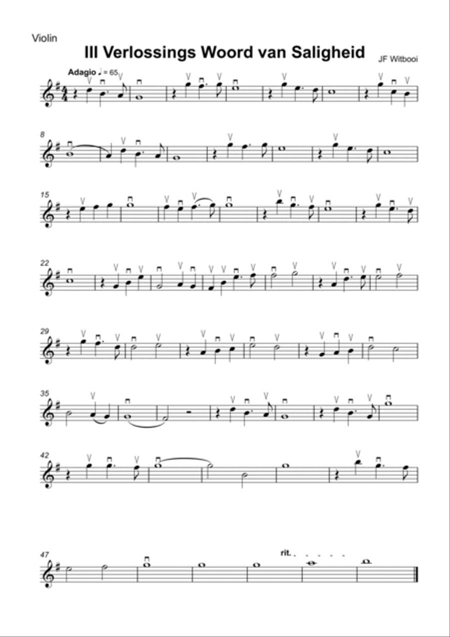 Violin Trio mov II Adagio String Trio scores gallery preview page 3