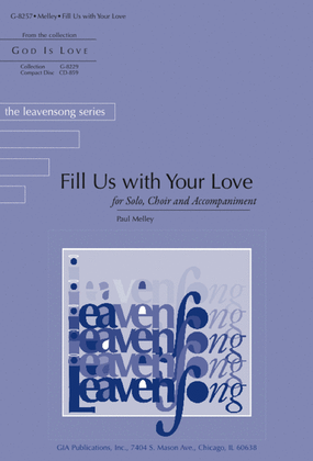 Book cover for Fill Us with Your Love - Guitar edition