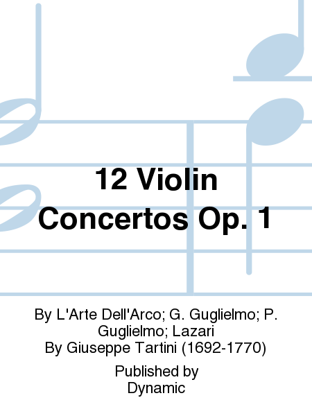 12 Violin Concertos Op. 1 image number null
