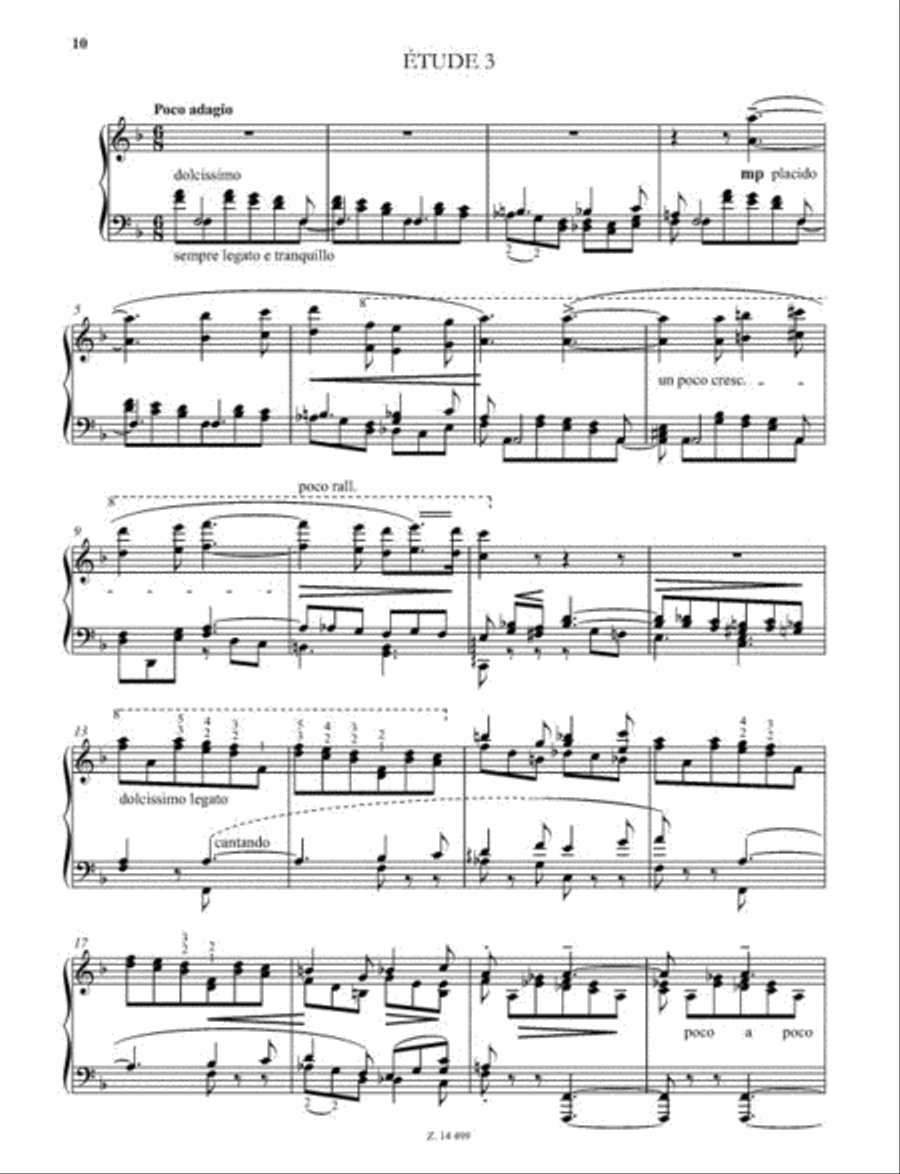 Vingt-quatre grande études paperback Piano Solo scores gallery preview page 2