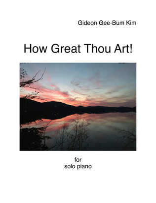 Book cover for How Great Thou Art!