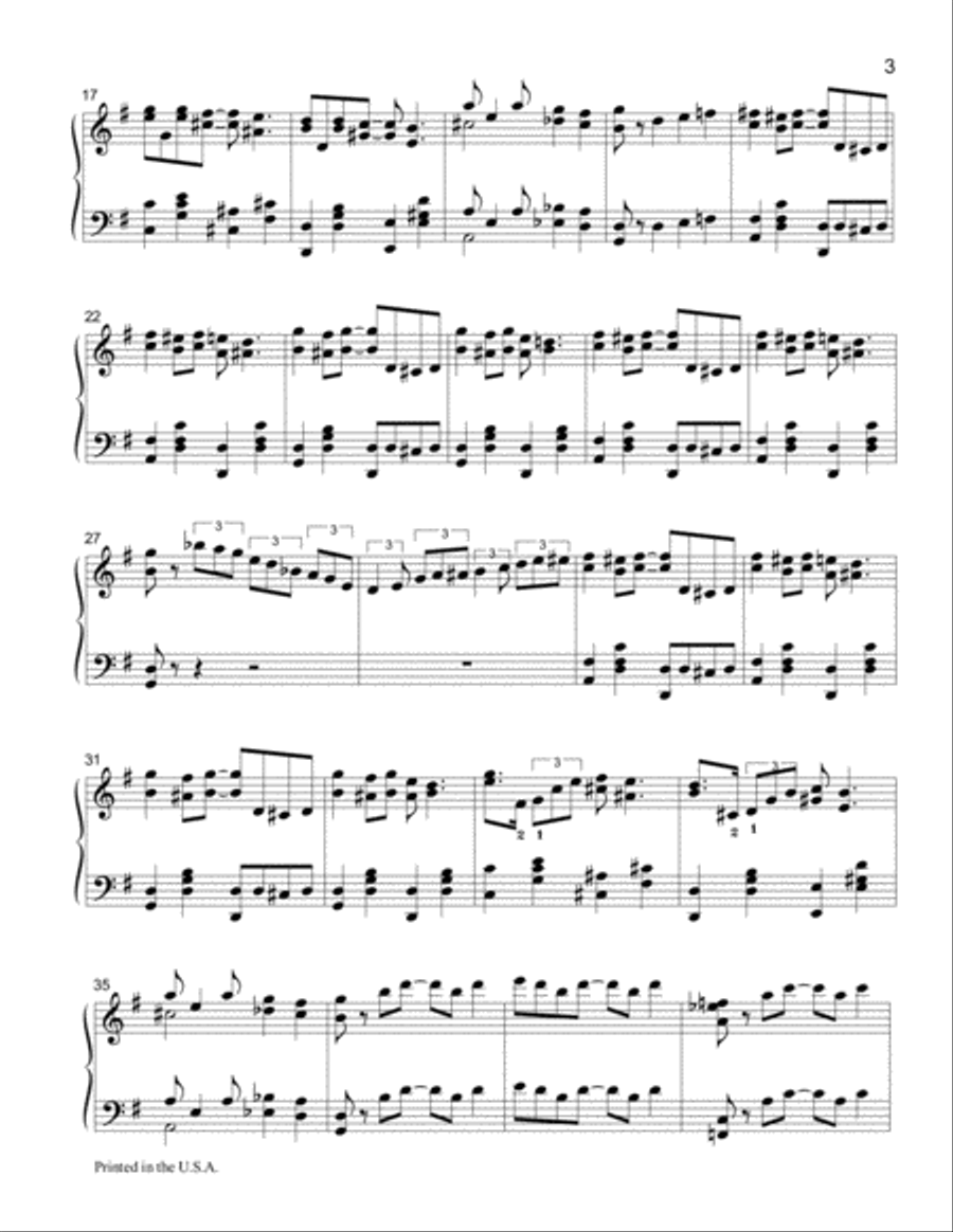 Flatirons Rag Piano Solo scores gallery preview page 3