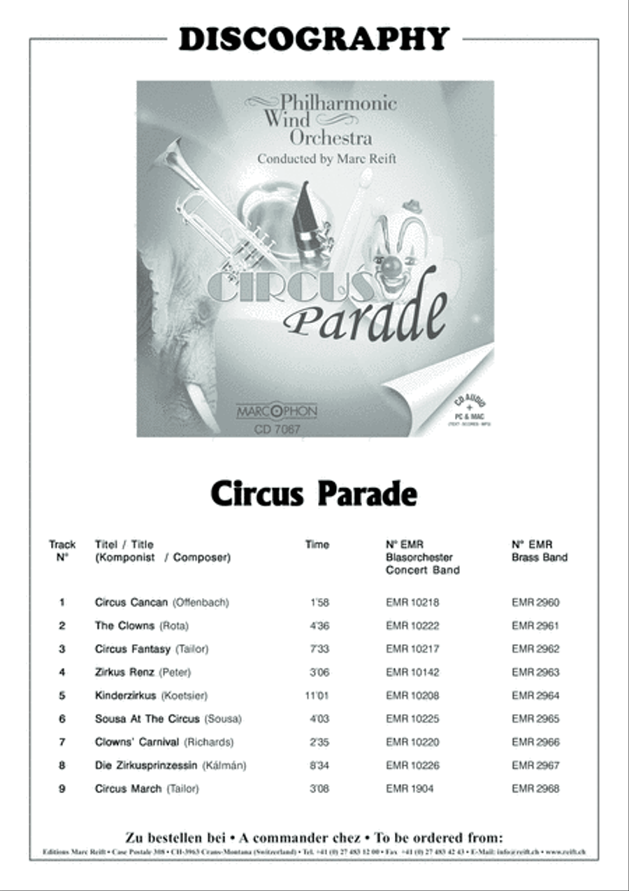 Zirkus Renz Concert Band scores gallery preview page 3