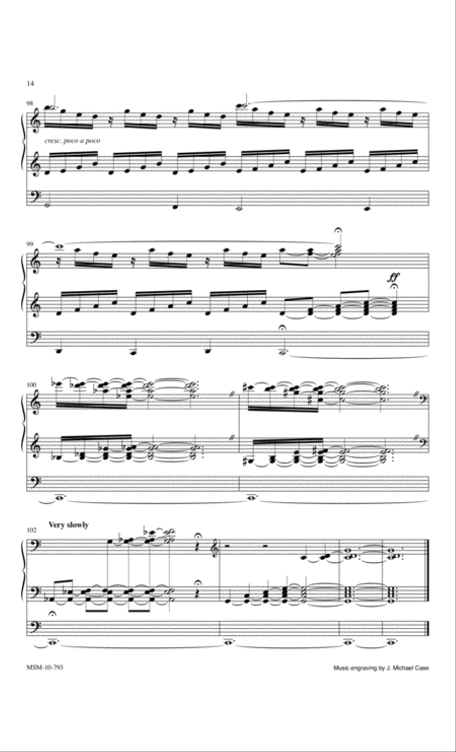 Fantasy for Organ Fantasy for Organ Organ Solo scores gallery preview page 6