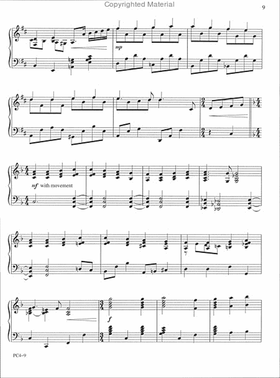 Meditation and Majesty Piano Solo scores gallery preview page 3