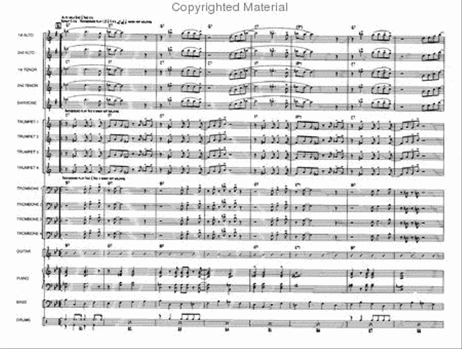 Blue Hue Jazz Ensemble scores gallery preview page 11