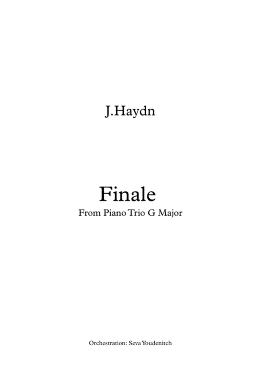 J.Haydn "Finale" From Piano Trio G Major for Piano and String Orchestra image number null