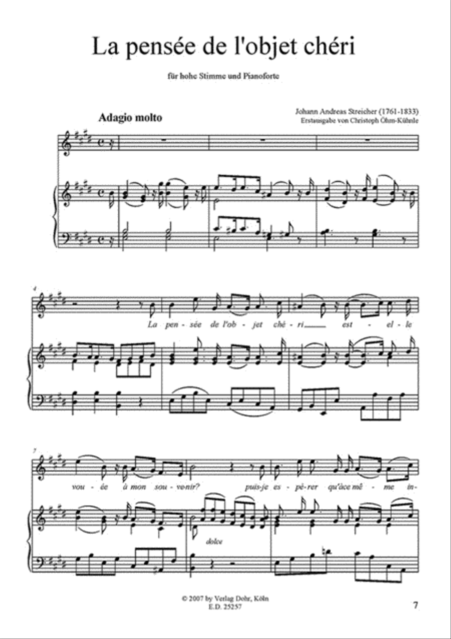 Klavierwerke Vol. VII Klavierwerke Vol. VII Voice Solo scores gallery preview page 2