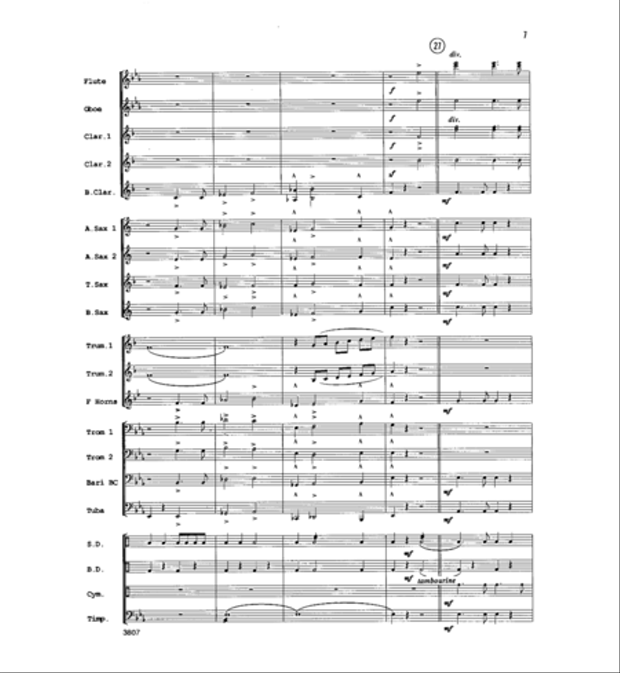 Amarado Amarado Concert Band scores gallery preview page 6