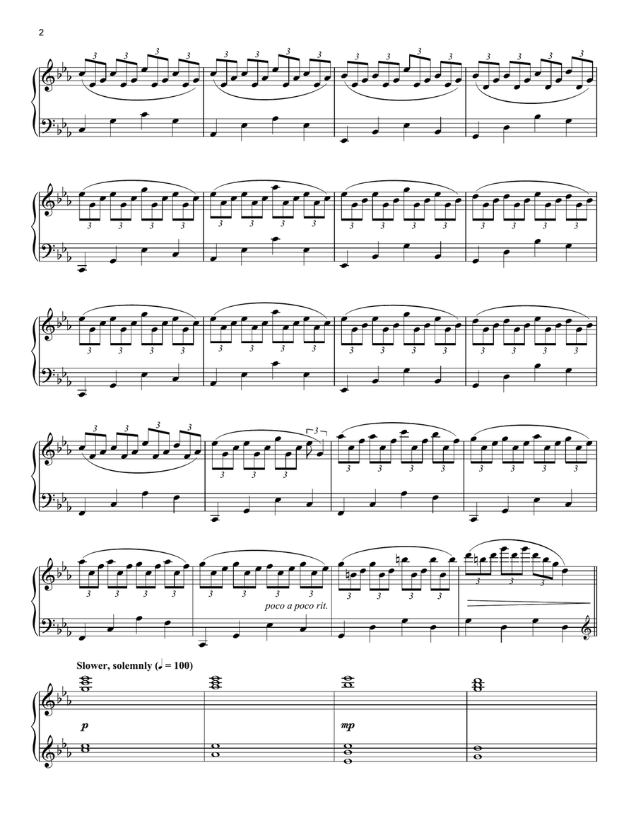 A Deeper Understanding Piano Solo scores gallery preview page 2