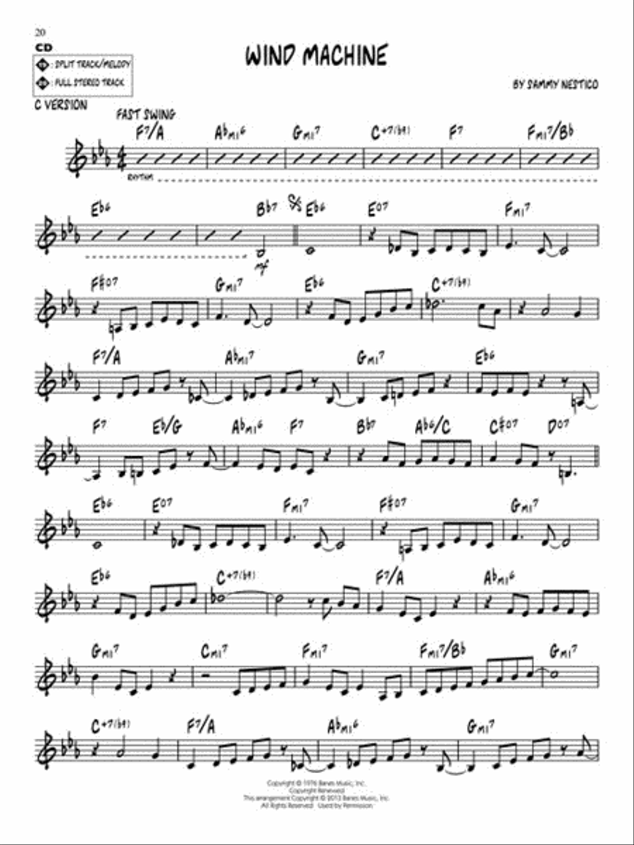Sammy Nestico C Instrument scores gallery preview page 5