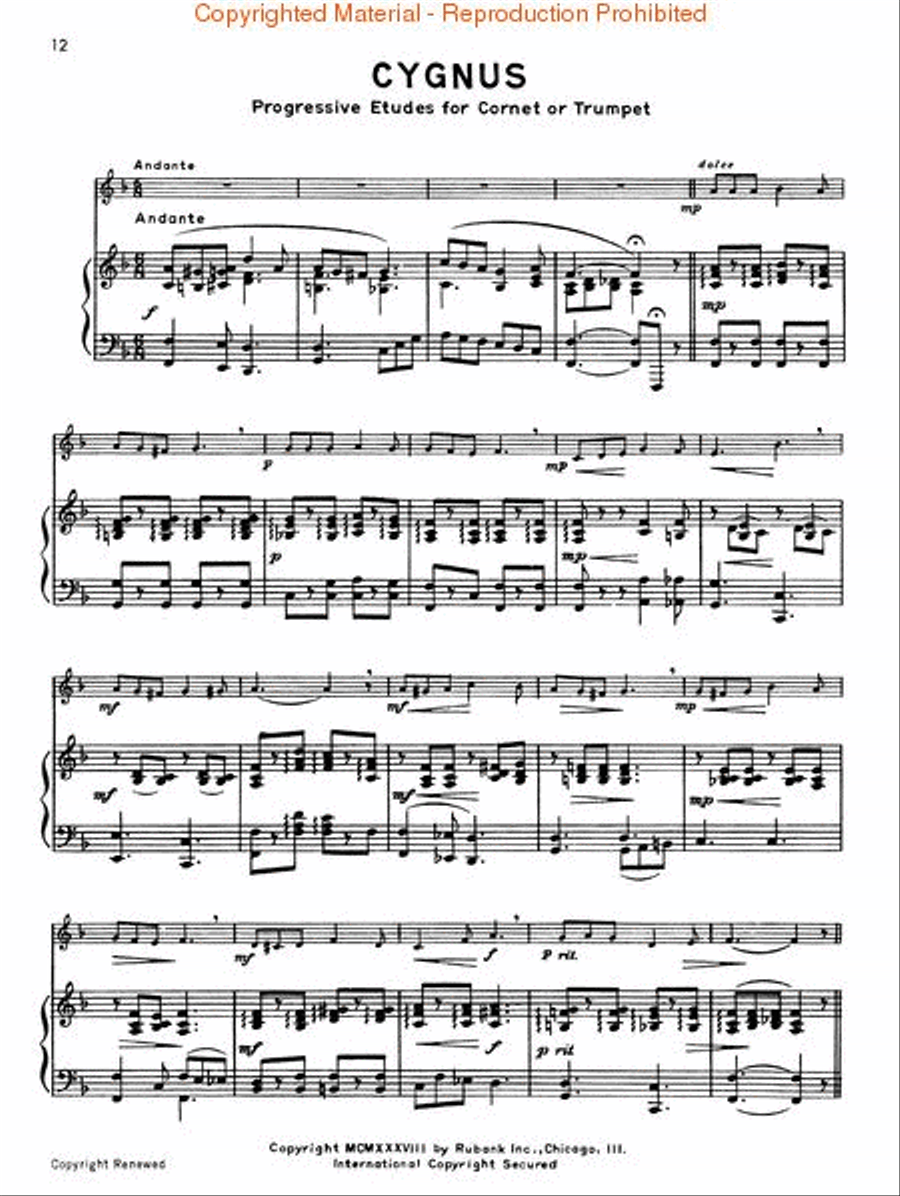 Trumpet Stars – Set 1 Trumpet Solo scores gallery preview page 2