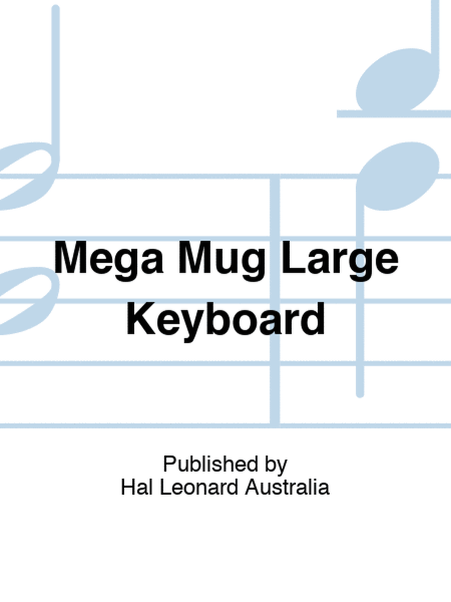 Mega Mug Large Keyboard