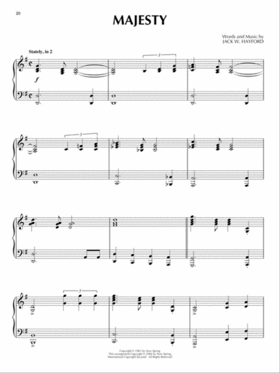 Sunday Solos for Piano Piano Solo scores gallery preview page 8