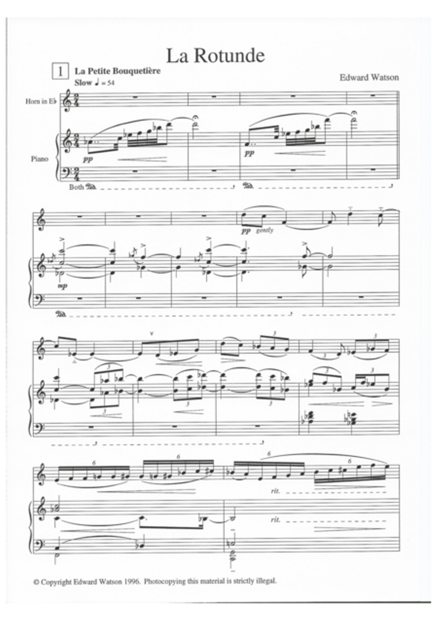 La Rotunde Piano scores gallery preview page 3