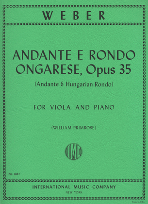 Andante & Rondo Ongarese, Op. 35