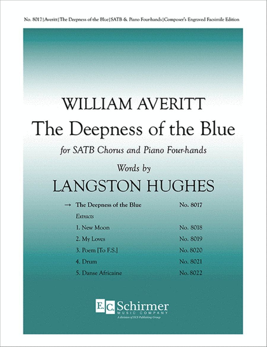 The Deepness of the Blue 4-Part scores gallery preview page 1