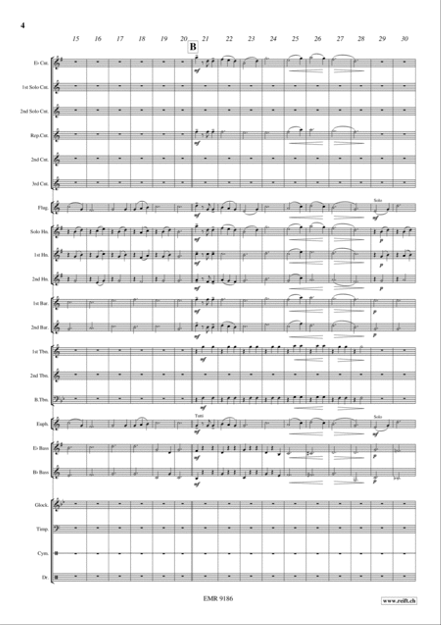 Edelweiss Brass Band scores gallery preview page 5
