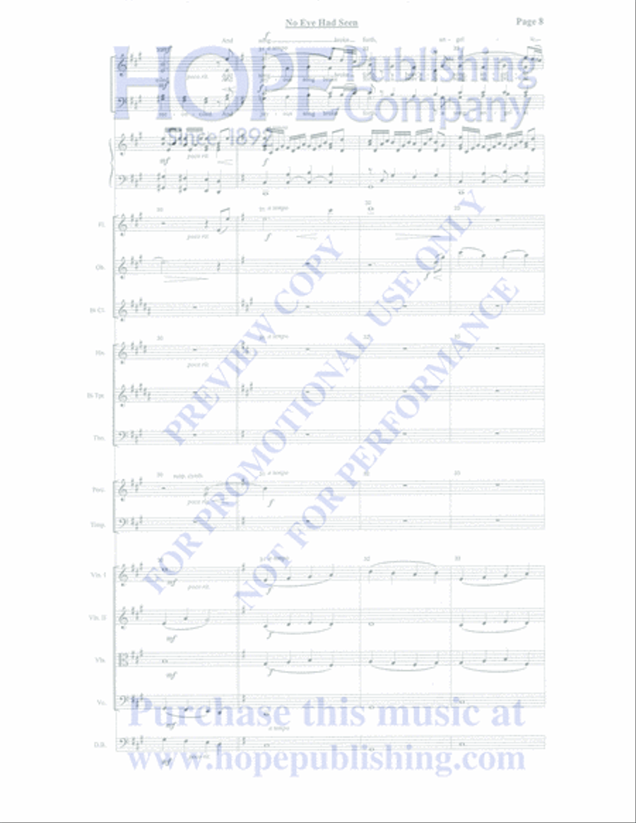 Emmanuel Emmanuel Orchestra scores gallery preview page 110