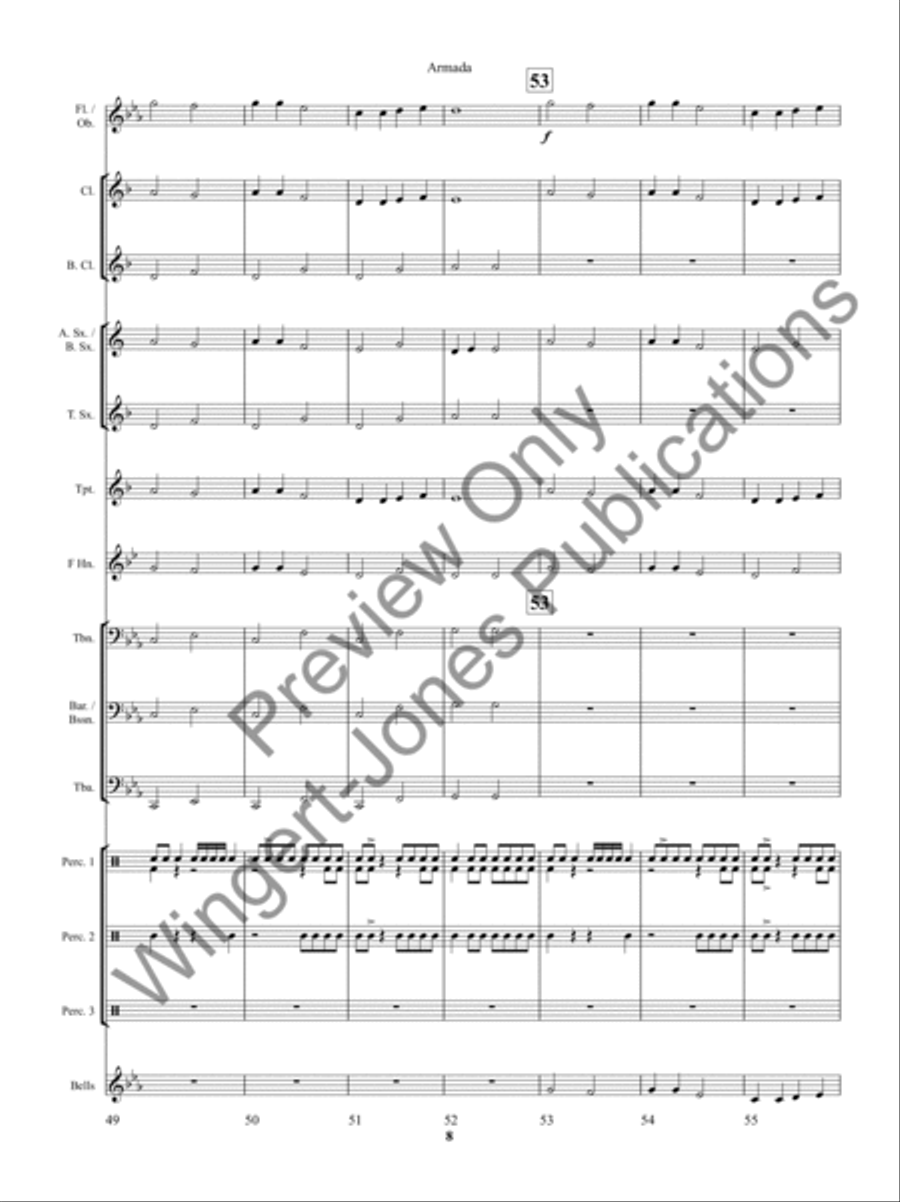 Armada Concert Band scores gallery preview page 11