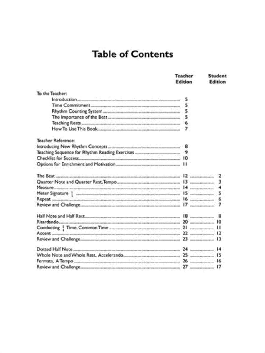 The Rhythm Reader, Level 1 Choir scores gallery preview page 2