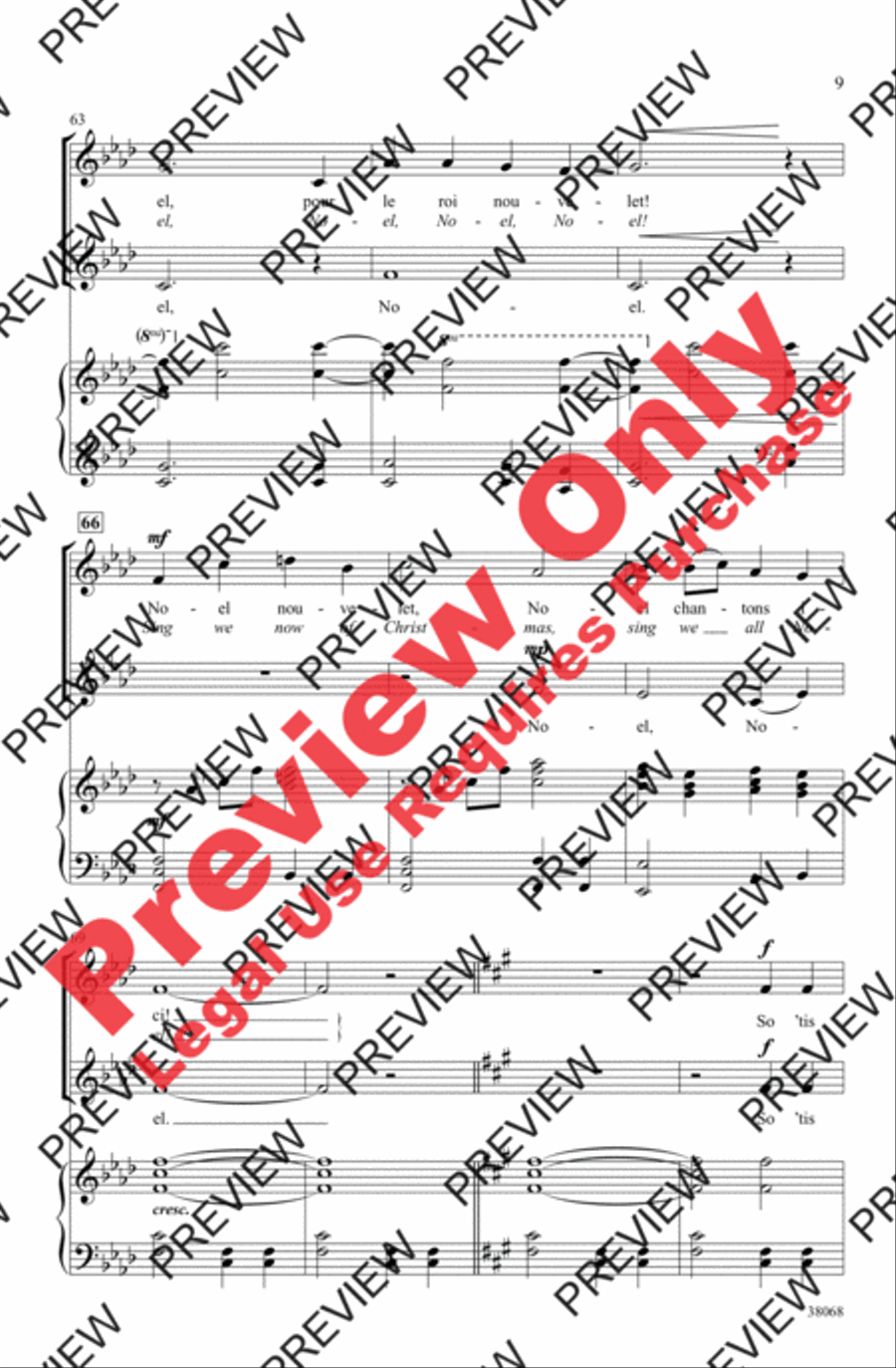 Two French Noels 2-Part scores gallery preview page 19