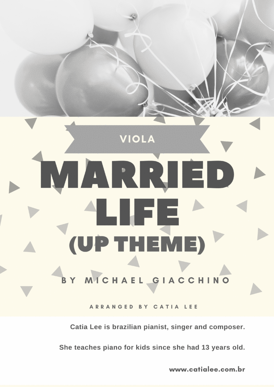 Married Life Viola Solo scores gallery preview page 1