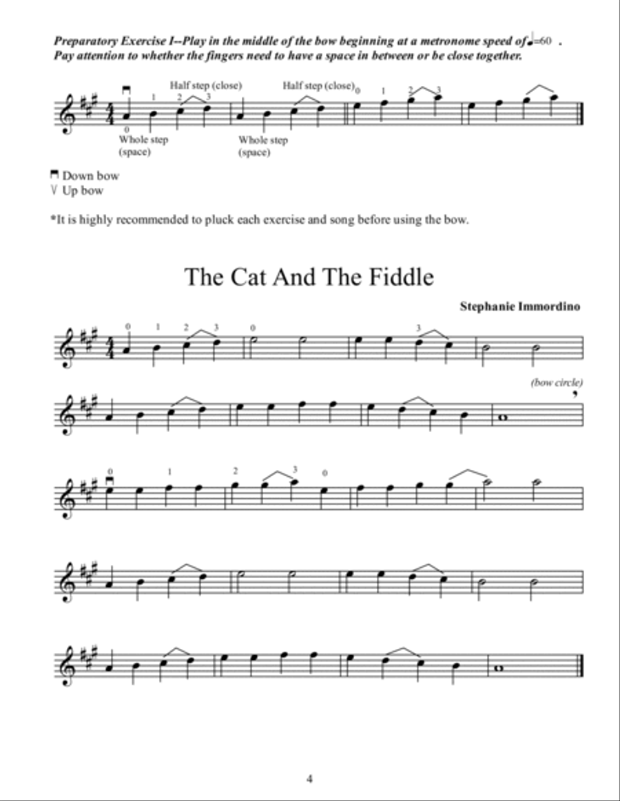 American & Celtic Folk Tunes: Supplementary Exercises, Songs, & Scales for the Beginning Violinist Violin Solo scores gallery preview page 6