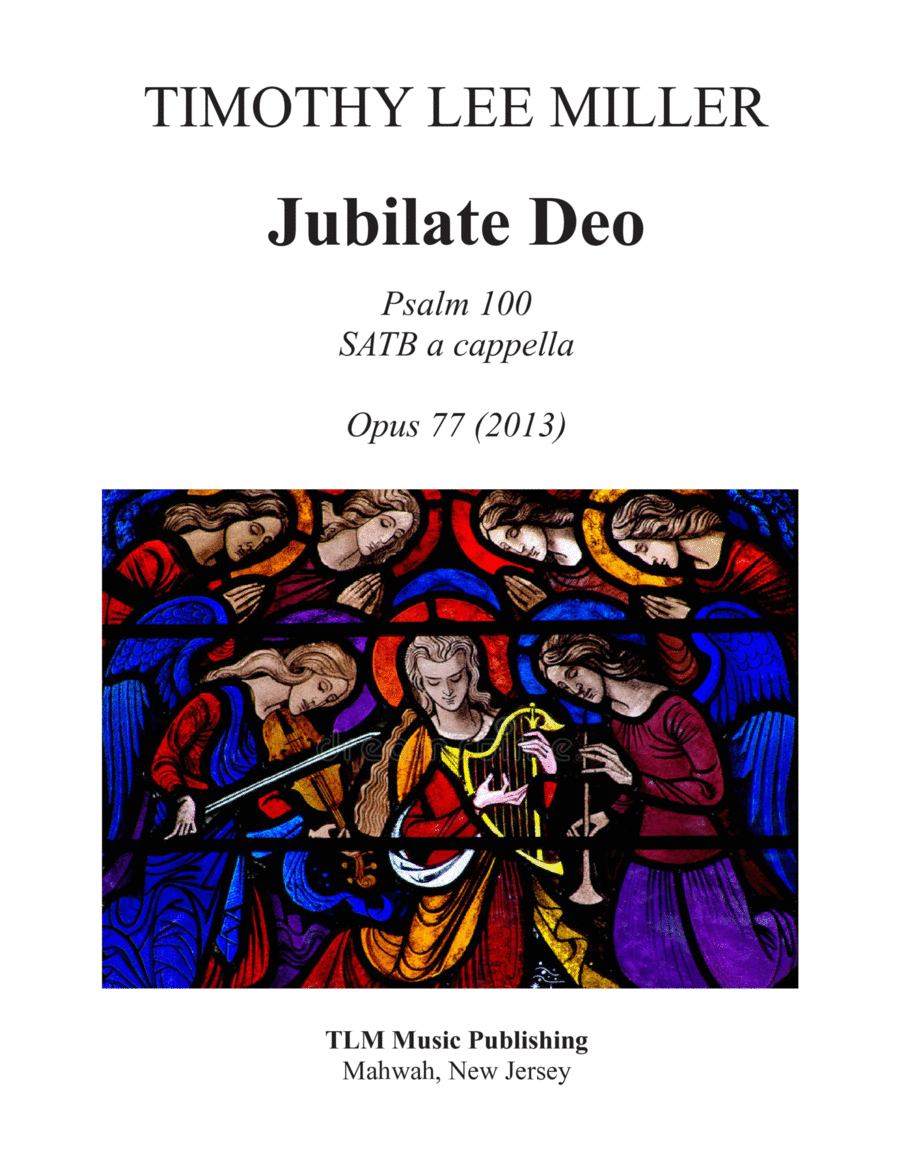 Jubilate Deo Divisi scores gallery preview page 1