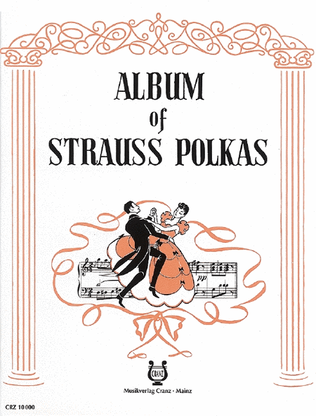 Book cover for Strauss J+j+e Polka-album