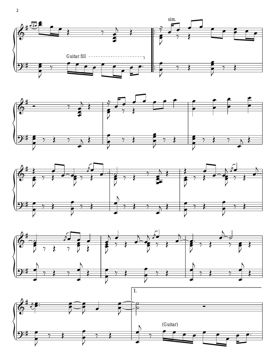 Mood Swing Mood Swing Piano Solo scores gallery preview page 2