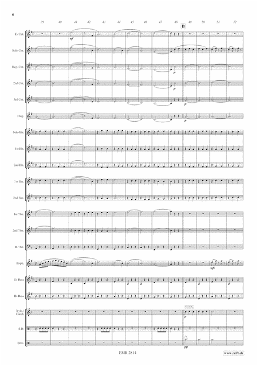 The Skaters' Waltz Brass Band scores gallery preview page 7