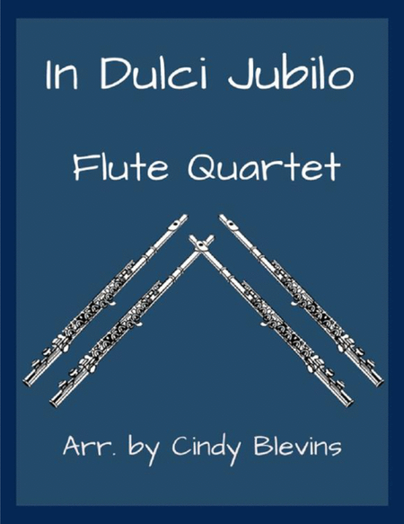 In Dulci Jubilo, for Flute Quartet image number null