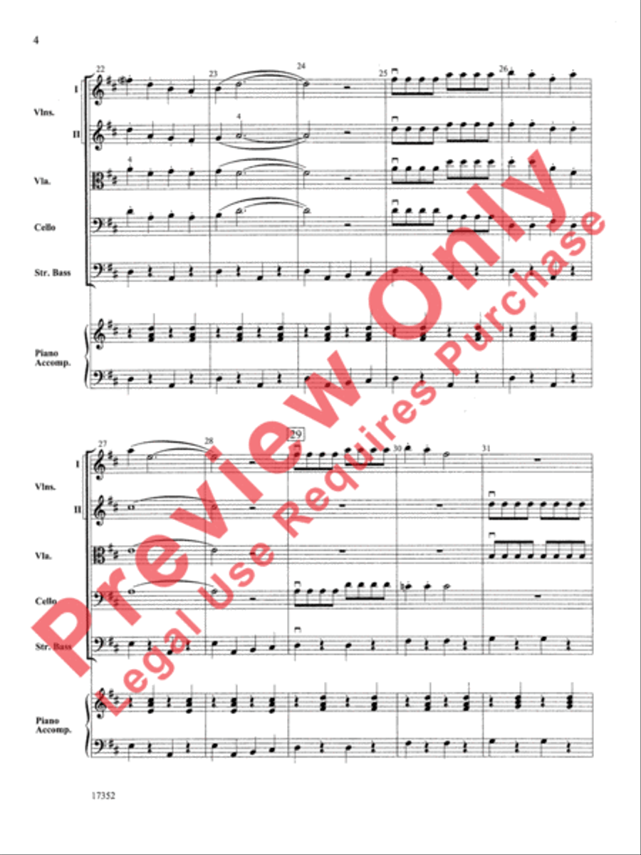 The Crawdad Song The Crawdad Song String Orchestra scores gallery preview page 5